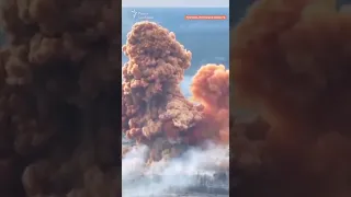 ⚡Ukraine WAR Footage 2022⚡explosion of a tank with nitric acid in Rubizhnoye . #ukraine