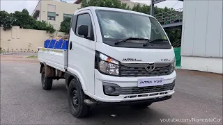 Tata Intra V50 AC Pickup 2022- ₹9 lakh | Real-life review