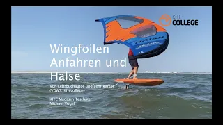 Wingfoilen für Einsteiger, Wingen lernen #2 Halse Surfing, Kitewing