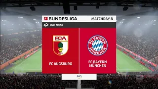 FIFA 23 | FC Augsburg vs FC Bayern Munchen - WWK Arena | Gameplay