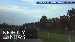 Central Florida Man Facing Attempted Murder Charge For Dragging Sheriff Deputy | NBC Nightly News