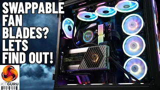 TT SWAFAN PC Build - these fans are UNIQUE