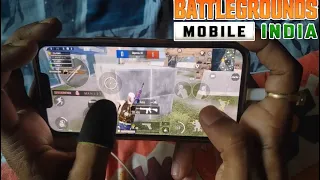 PERFECT 4 FINGERS CLAW HANDCAM || BATTLE GROUNDS MOBILE 🇮🇳INDIA