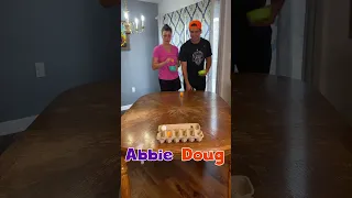 Ping Pong Bounce - Egg Carton; Abbie VS. Doug