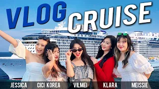 VLOG LIBURAN DI KAPAL PESIAR MEWAH BARENG JESSICA, CICI KOREA, VILMEI, MEISSIE SERU BANGET !!! 🥳