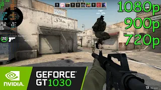 GT 1030 | CS GO - 1080p, 900p, 720p