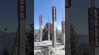 9"x12" column casting #construction #civilengineering #architecture #design #hills #construction