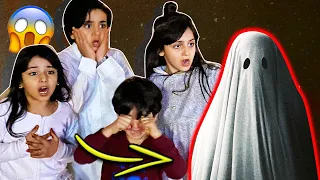 شوفوا الجني اللي طردنا من البيت 👻😱