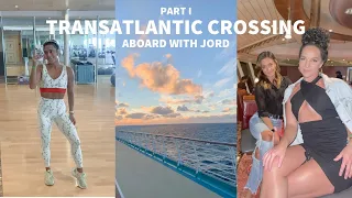 ABOARD WITH JORD: days in my life transatlantic crossing part I *without guests*