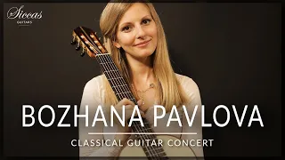 BOZHANA PAVLOVA - Classical Guitar Concert | Rodrigo, Tarrega, Henze, D'Angelo | Siccas Guitars