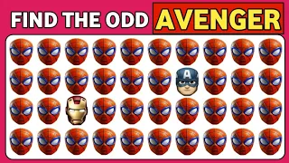 Find The ODD One Out | Avengers - Edition | Emoji Quiz Hard, impossible!