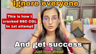 Ignore Everyone and Get Success🔥#ssccgl #banking #upsc