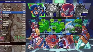 Speedrun: Mega Man X4 (PC) Zero 100% in 42:17 "Xmas run".