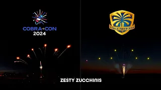 Live Fireworks Show vs. Finale 3D Rendering (Zesty Zucchinis) - COBRA-Con 2024 Boot Camp