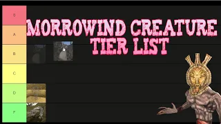 Dagoth Ur Morrowind Creature Tier List