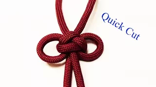 "Chinese Miniature Butterfly Knot" - Quick Cut