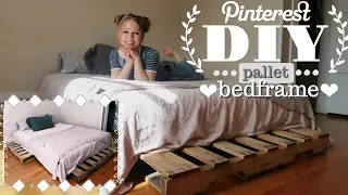 DIY Pinterest Pallet Bed Frame (Quick & Easy!)