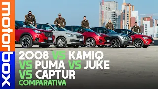 Ford Puma, Renault Captur, Peugeot 2008, Skoda Kamiq, Nissan Juke, 2020 | SFIDA tra SUV compatti