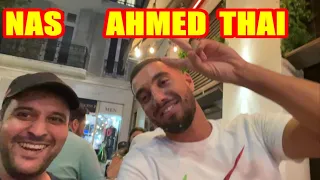 JE RENCONTRE AHMED THAÏ ET AD SHOW À CANNES