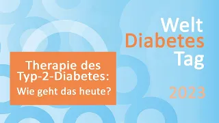 Therapie des Typ-2-Diabetes: Wie geht das heute? mit Dr. Matthias Kaltheuner (WDT 2023)