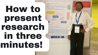 How to present research in three minutes | 3MT: how to present your research in 3 minutes | 3MT 2023