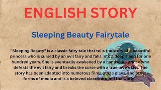 Learn English Through story Level 4, English story, Sleeping Beauty Fairytale, Practice English,