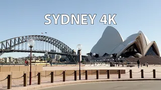 Sydney 4K HDR - Driving Downtown - Australia