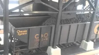 Operating coal loader Wireless controlled