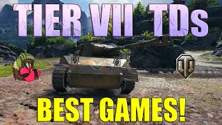 A Day of Tier VII Tank Destroyers in World of Tanks!