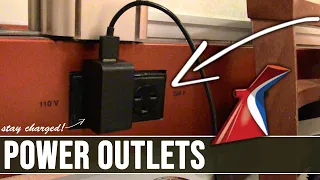 Carnival Cruise Power Outlets - Travel Pro Tip