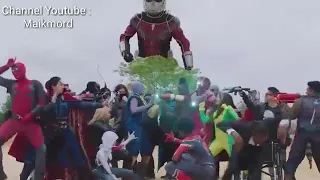 Avengers Infinity war parody , indahnya pemandangan body babandontot