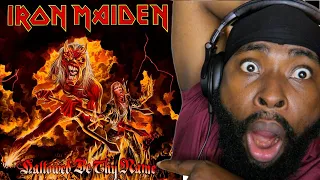 RAP FAN'S FIRST TIME HEARING 'Iron Maiden - Hallowed Be Thy Name' | Iron Maiden REACTION