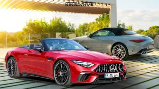 Mercedes SL63 AMG, новое поколение 2022 года! Внешность, интерьер, динамика разгона