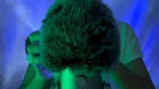 ASMR Slow Mic Scratching Massage, FLUFFY Mic Cover, Wave movements, Rubbing, Sleep Blue Yeti 1H😴💤