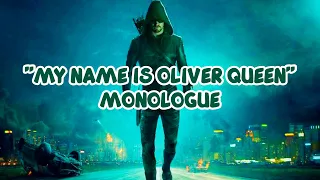 Every "My Name Is Oliver Queen" Opening Monologues In CW's ARROW | Season 1-8