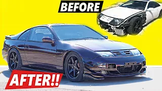 Building a Nissan 300zx in 10+ Minutes!! *AMAZING TRANSFORMATION*