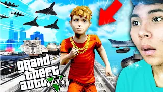 ESCAPO DE LA PRISIÓN COMO el NIÑO MAS RICO DE GTA 5! Grand Theft Auto V - GTA V Mods