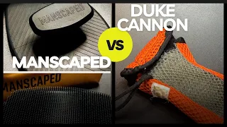 Manscaped Body Buffer VS Duke Cannon Tactical Scrubber , Which is better? #dukecannon #manscaped