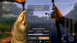 Fishing Planet Unique Clear Muskie Saint Croix Lake