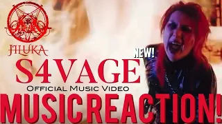 METAL-MARVELOUS!!🔥JILUKA - S4VAGE Official Music Video(New!) | Music Reaction🔥