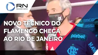 Novo técnico do Flamengo chega para apresentação oficial ao clube no RJ
