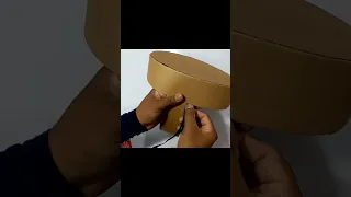 Round Gift Basket Diy Card Board Basket Step By Step Tutorial