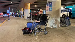 Wheelchair passenger says she was left stranded at Charlotte Douglas Airport