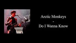 Karaoke -  Arctic Monkeys - Do I Wanna Know  Female /Higher