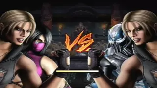 Mortal Kombat 9 - Sonya and Mileena (Tag Ladder) [Expert] No Matches/Rounds Lost