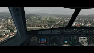 XP11 122222 Toliss A321 approach Sochi URSS