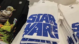 STAR WARS MERCH NEW AT DISNEY SPRINGS UNIQLO 😱😍✨️