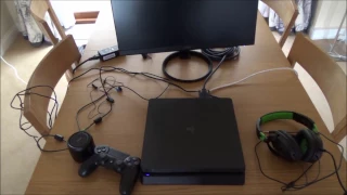 How to Connect a PS4 Slim Console to a DVI Computer Monitor