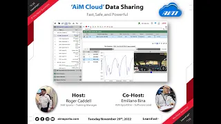 3-30 AiM Cloud Data Sharing - Live Webinar with Emiliano Bina - 11/29/2022