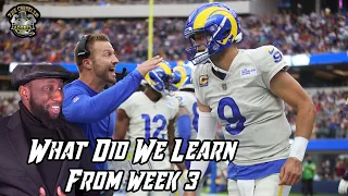 2021 NFL Week 3 REACTION & Analysis | What Did We Learn From Week 3